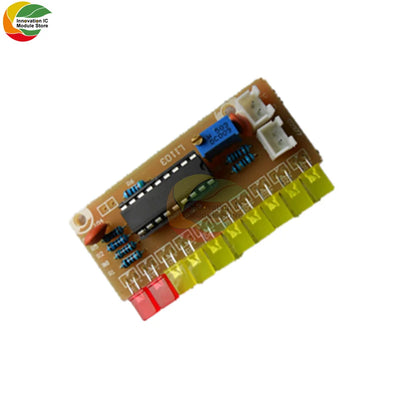 LM3915 10 Segment Audio Level Indicator LED Module Kit Parts Fun DIY Kit Electronics Kit Trousse DC 9V - 12V Level Indicator Kit