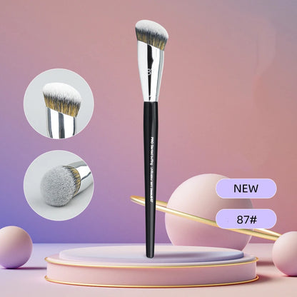 LOYBJ Professional Foundation Brush 47 Broom Head Liquid Foundation Shadow Concealer Brushes Women Face Base Makeup Beauty Tools