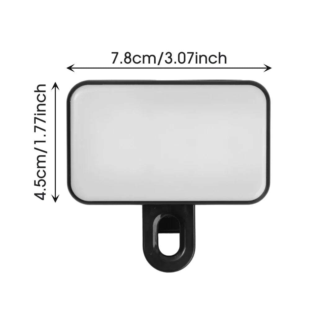 Laptop Selfie Light Clip-on LED Light  Phone Tablet Computer Camera Video Photography Makeup Mini Fill Lights Phones Flashes