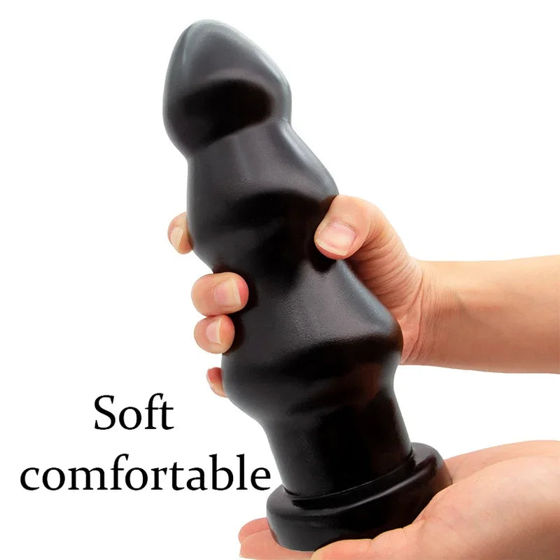 Large  Soft Penis Anal Dilato Stimulate  Vagina  Toys Sex Products Male Masturbator with Suck 18