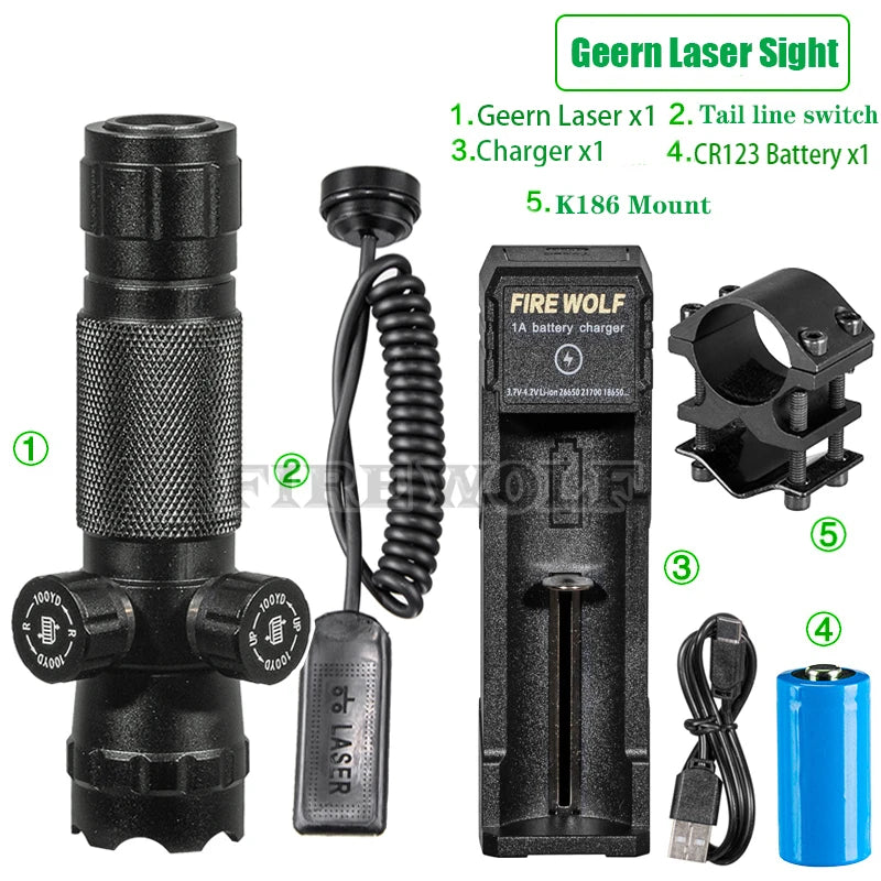 Laser Pointer Pen Geern d Laser Can Be Adjusted Up And Down Left Right Infrared Set Sight Calibrator Hand-adjusted Laser Pointer