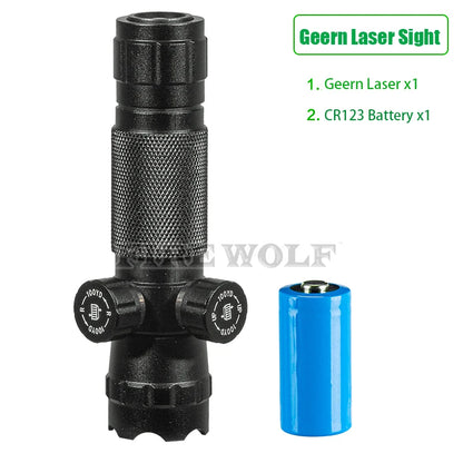 Laser Pointer Pen Geern d Laser Can Be Adjusted Up And Down Left Right Infrared Set Sight Calibrator Hand-adjusted Laser Pointer