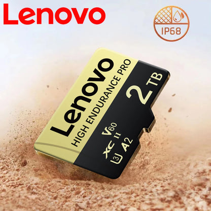 Lenovo Mini Micro SD Card Class 10 TF Memory Card 128GB Gold& Black SD Memory Card For Mobile Phone PC Speaker Nintendo Switch