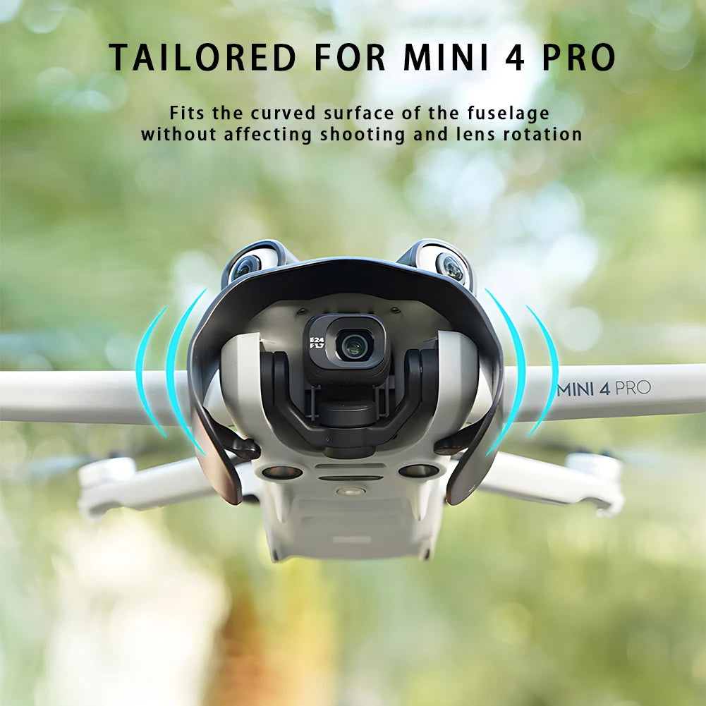 Lens Cap Cover  DJI Mini 4 Pro, Protection Lens Hood Anti-glare Gimbal Sunshade Cover Accessories  Mini 4 Pro Drone