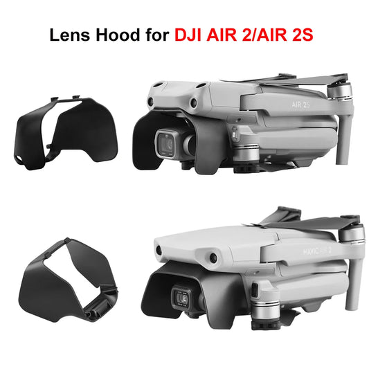 Lens Hood  DJI Mavic Air 2/AIR 2S Drone Lens hood Protector Sun Shade Glare Shield Shade Anti Flare  DJI AIR 2S Accessory