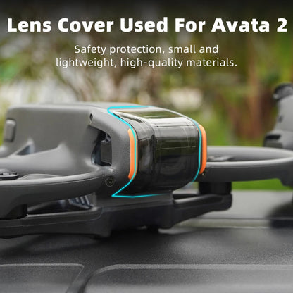 Lens Protective Cap Anti-collision Camera Guard Len Cap Anti-scratch Gimbal Protector Guard  DJI Avata 2 Drone Accessories