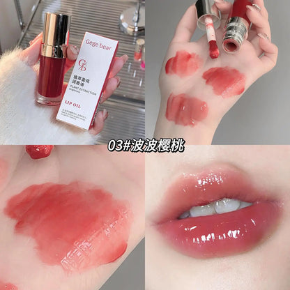 Lip Gloss Lipsticks Oil Balm Moisturizing Lips Makeup Make-up  Women Skin Care Skincare Products Cheap Cosmetics Tint Cute