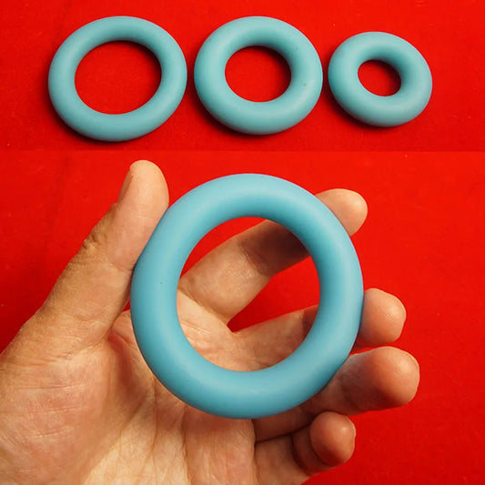 Liquid Silicone Delay Dick Erection Penis Cock Rings,Cockring Men,Testicles Ball Stretcher Penisring,BDSM Sex Toys  Men