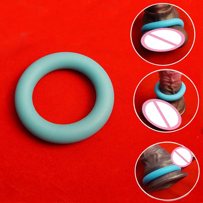 Liquid Silicone Delay Dick Erection Penis Cock Rings,Cockring Men,Testicles Ball Stretcher Penisring,BDSM Sex Toys  Men