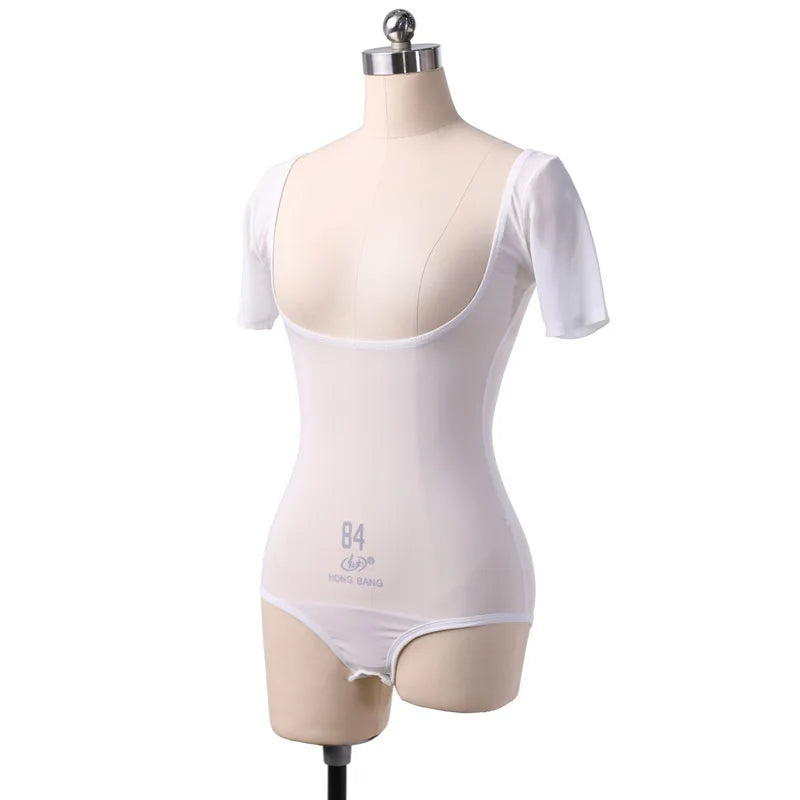 GtoozaLong Sleeve Bodycon Gauze Top  Sheer Pure Mesh T Shirts Sexy Adult Bellydance Costumes Carnival Outfit Open Bust Leotard gtooza.com