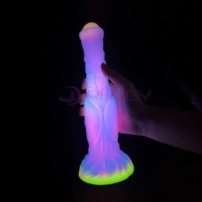 Gtooza_Luminous Sex Toys  Women  Animal/Monsters Horse s Silicone Soft Anal Plug Adult Sextoys Dragon Penis 18+ gtooza.com