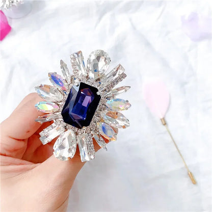 PC Luxurious Diamond Crystal  Grip Tok Stand For Cell Phone Holder Gem Noble Mobile Ring Support Universal Griptok Accessories