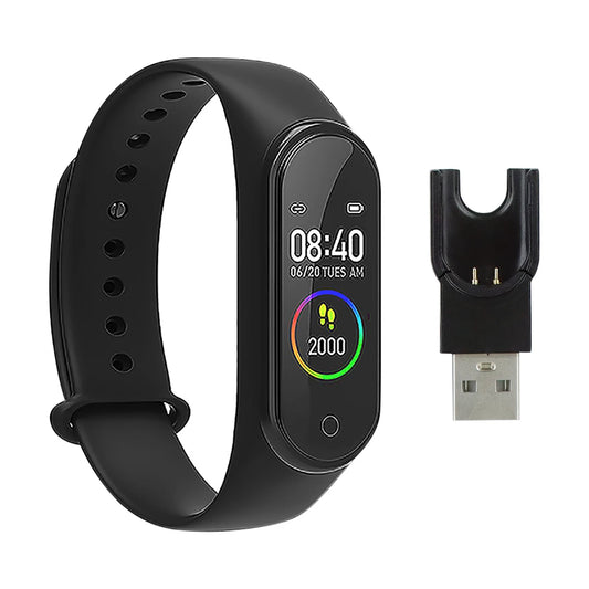 Montre connectée numérique PCM4 pour hommes et femmes, moniteur de fréquence cardiaque