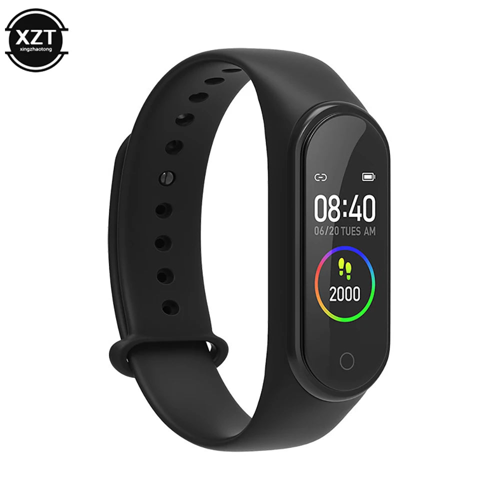 PCM4 Smart Digital Watch Bracelet  Men Women Smartwatch Heart Rate Monitor