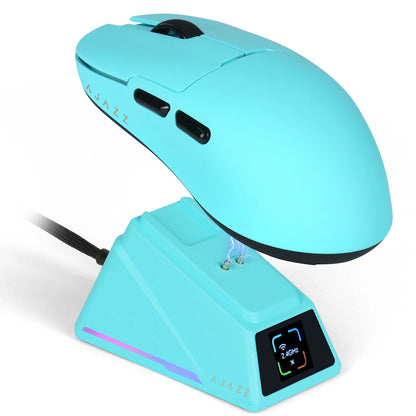 PCMAMBASNAKE x AJAZZ AJ159APEX 8Khz Wireless Gaming Mouse Ultralight 56g wi