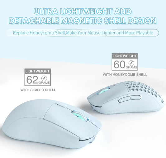 PCMAMBASNAKE x AJAZZ AJ199 Wireless Gaming Mouse,59g Lightweight Ergonomic