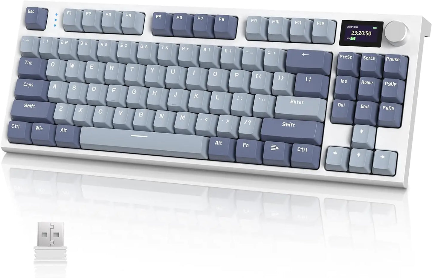 PCMAMBASNAKE x ATTACK SHARK K86 Wireless Mechanical Keyboard , 2.4G/Bluetoo