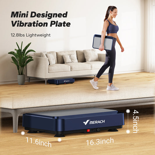 PC MERACH Vibration Plate Exercise Machine Vibration Plate  Lymphatic Drain