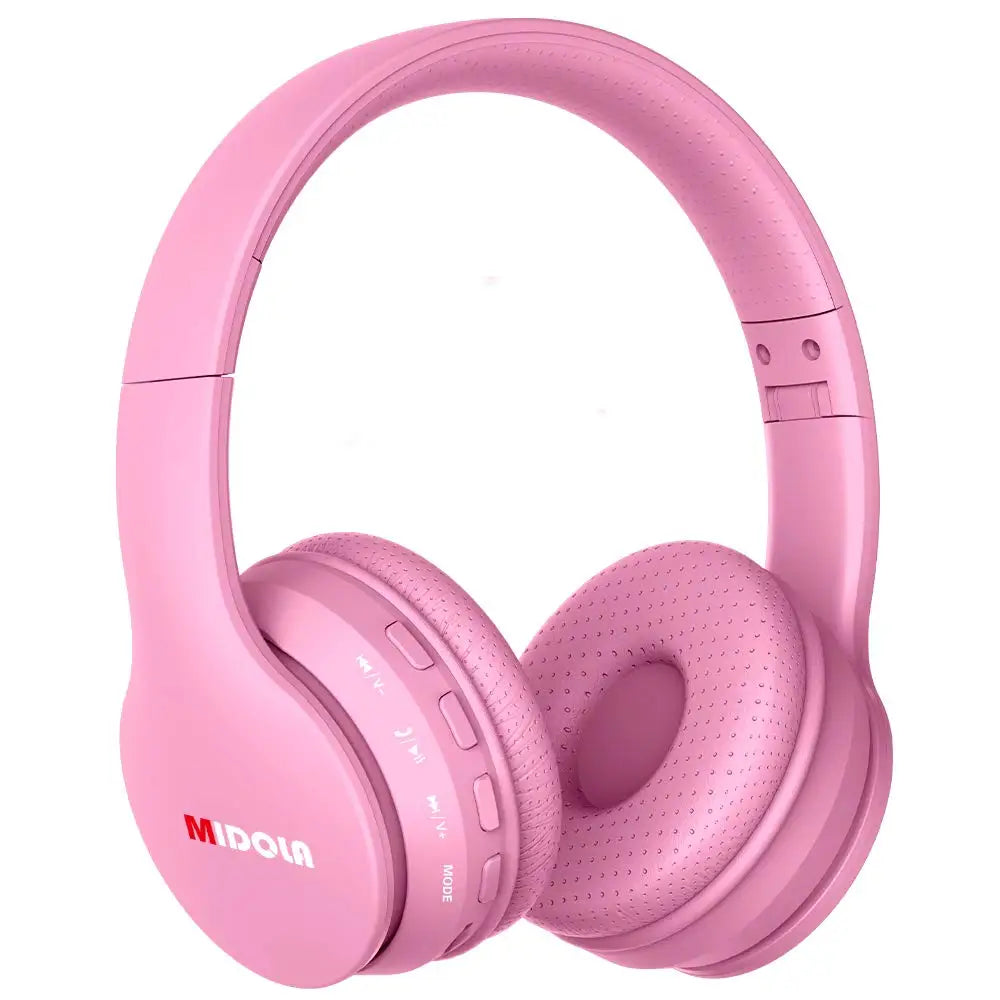 PCMIDOLA Kids Headphones Bluetooth 5.3 Wireless 60H Play Time Volume Limit