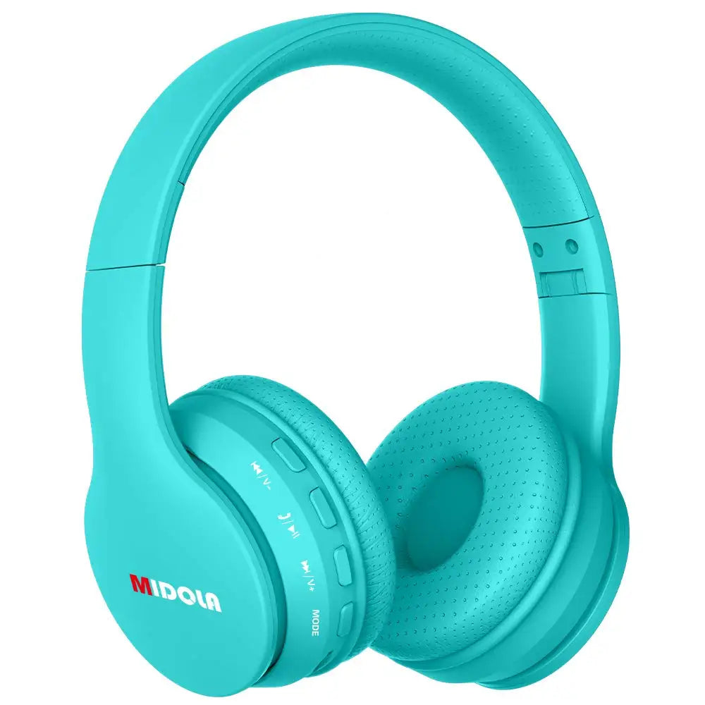 PCMIDOLA Kids Headphones Bluetooth 5.3 Wireless 60H Play Time Volume Limit