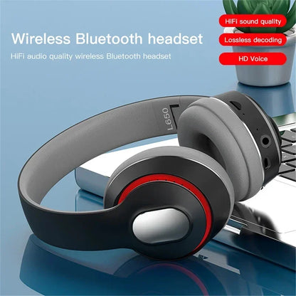 Casque lecteur PCMP3 Casque Bluetooth Écouteurs Casque sans fil Ster