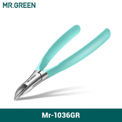 MR.GREEN ingrown Nail Clippers Toenail Cutter Stainless Steel Pedicure Tools Thick Toe Nail Correction Deep Into Nail Grooves