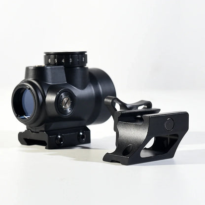 MR0 2 MOA Reticle Rifle Red Dot Sight Scope Tactical Hunting Shooting Collimator Sight W/20MM Picatinny Rail Low Mount