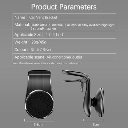 PC Magnetic Car Phone Holder Mobile Support For The Car Cell phone Support Mobile Door For Auto For iphone Xiaomi Huawei Samsung