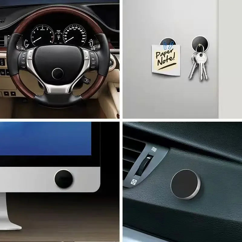 PC Magnetic Phone Car Holder Universal Magnetic Mount Bracket Stick on Car Dashboard Wall  iPhone Samsung Xiaomi Huawei