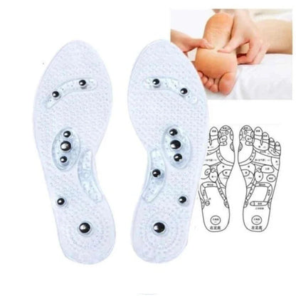 PC Magnetic Therapy Slimming Insoles  Weight Loss Foot Massage Health Care