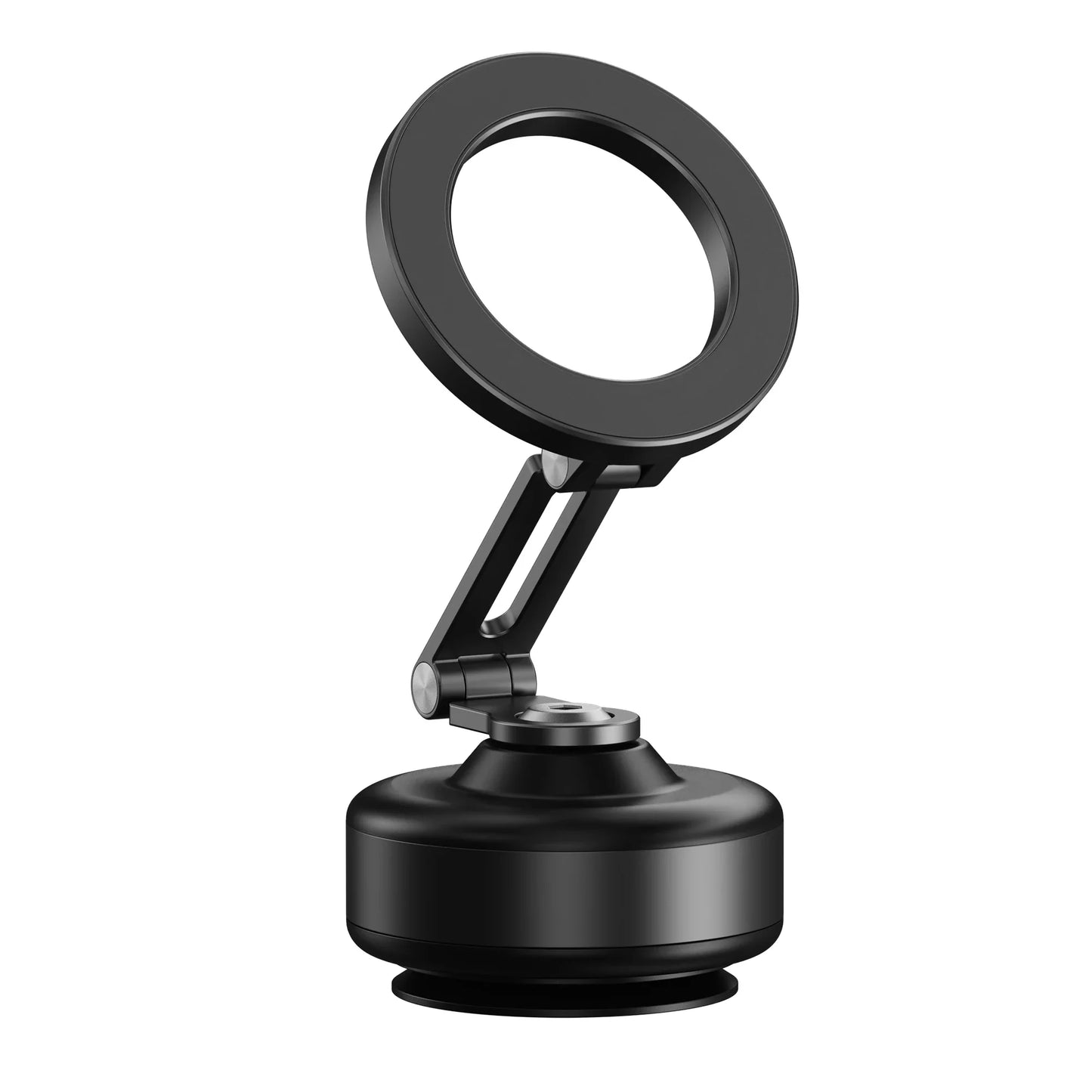 PC Magnetic Vacuum Adsorption Car Mount Mobile Phone Holder Foldable 360 Degree Rotation Aluminum Alloy Suitable  Smartphones