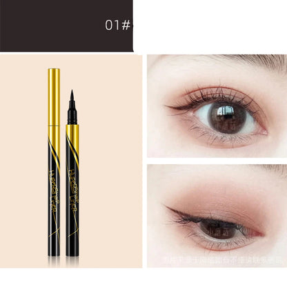 Make up Eyeliner Eye Liner Liquid Pen Waterproof Long Lasting Quick Drying Smooth Makeup Beauty Matte Eyleliner Stamp Eye Pencil