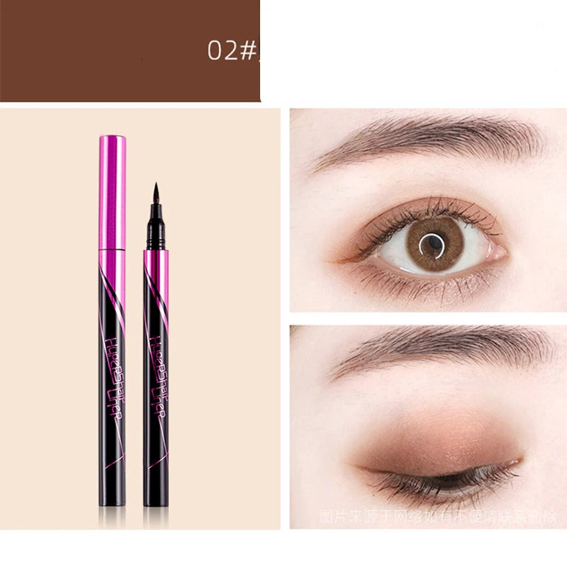 Make up Eyeliner Eye Liner Liquid Pen Waterproof Long Lasting Quick Drying Smooth Makeup Beauty Matte Eyleliner Stamp Eye Pencil