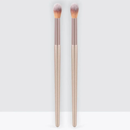 Makeup Brushes 2Pcs Professional Nose Shadow Highlighting Brush Face Cosmetics Blending Smudge Shader Brush Beauty Kits