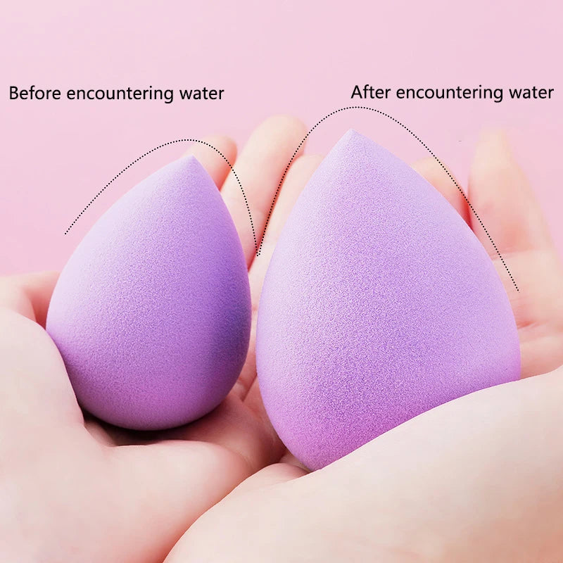 Makeup Sponge Puff Professional Cosmetic Puff Powder Smooth Women's Makeup  Foundation Sponge Beauty Make Up Tool Accessories