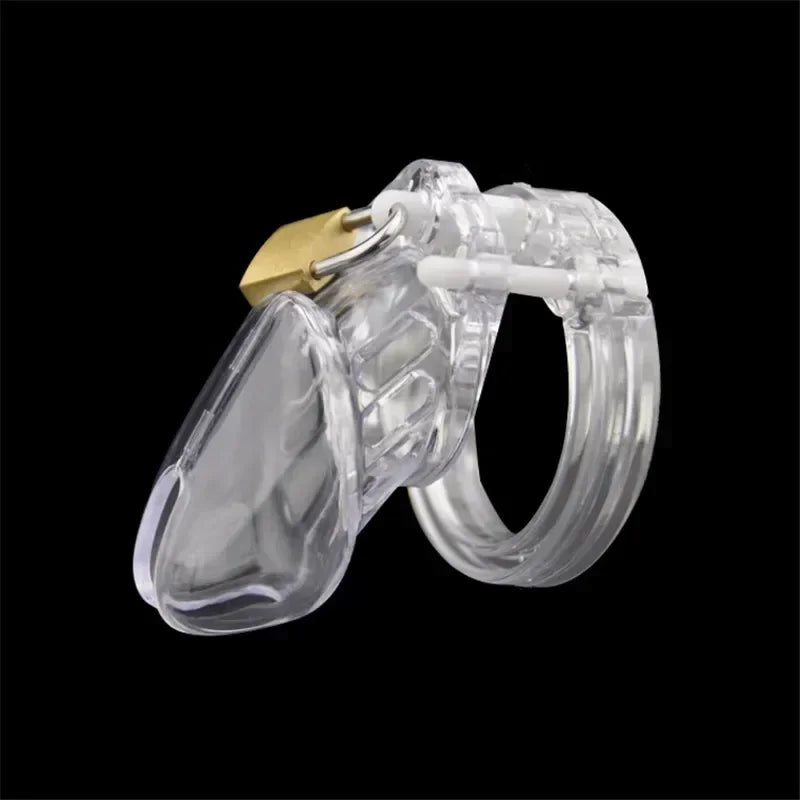 Male Cages Sex Toys Belt Five Rings Cock Ring Penis Cage Gay Device Chastity Lock  Men gtooza.com