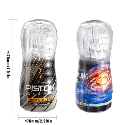 Male Masturbator Cup Soft Pussy Sex Toys Transparent Vagina Adult Endurance Exercise Adult supplies Vacuum Pocket Cup  Men