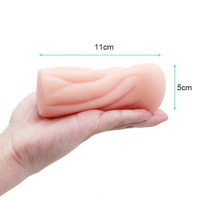 Male Sex Masturbator Super Realistic Deep Vagina  Man Silicone Oral Sexual Masturbation  Cup Adult Erotic Product