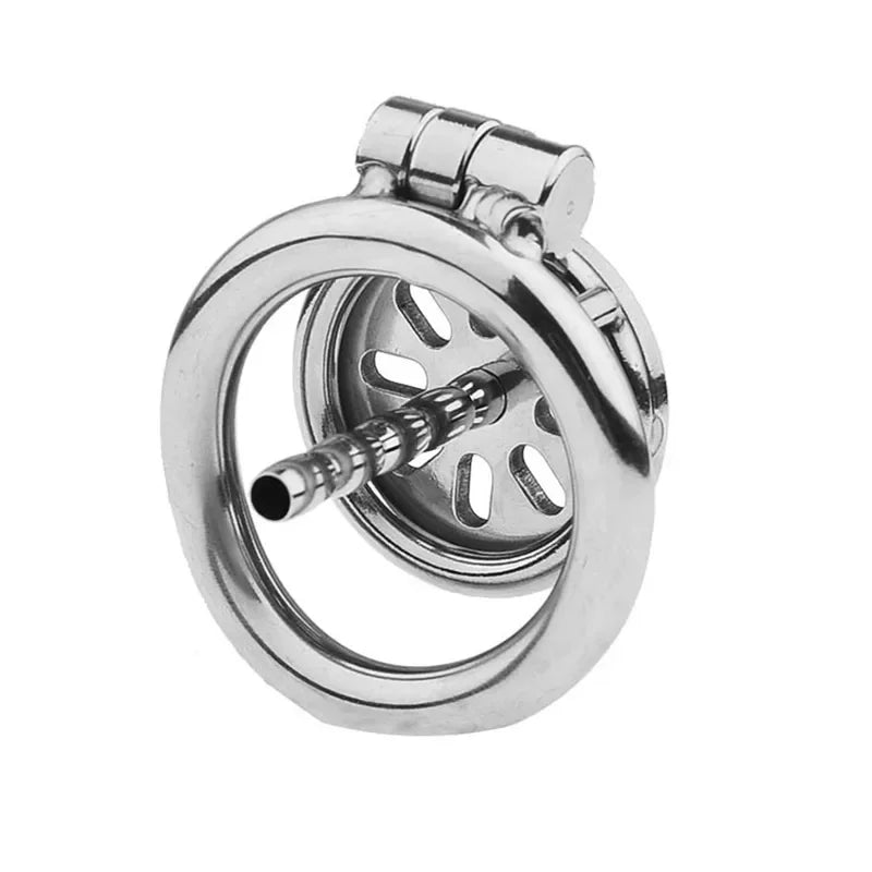 GtoozaMale  Super Mini Stainless Steel Chastity Device Penis Cage Cock Ring With Lock Sex Toys  Men BDSM Sissy gtooza.com