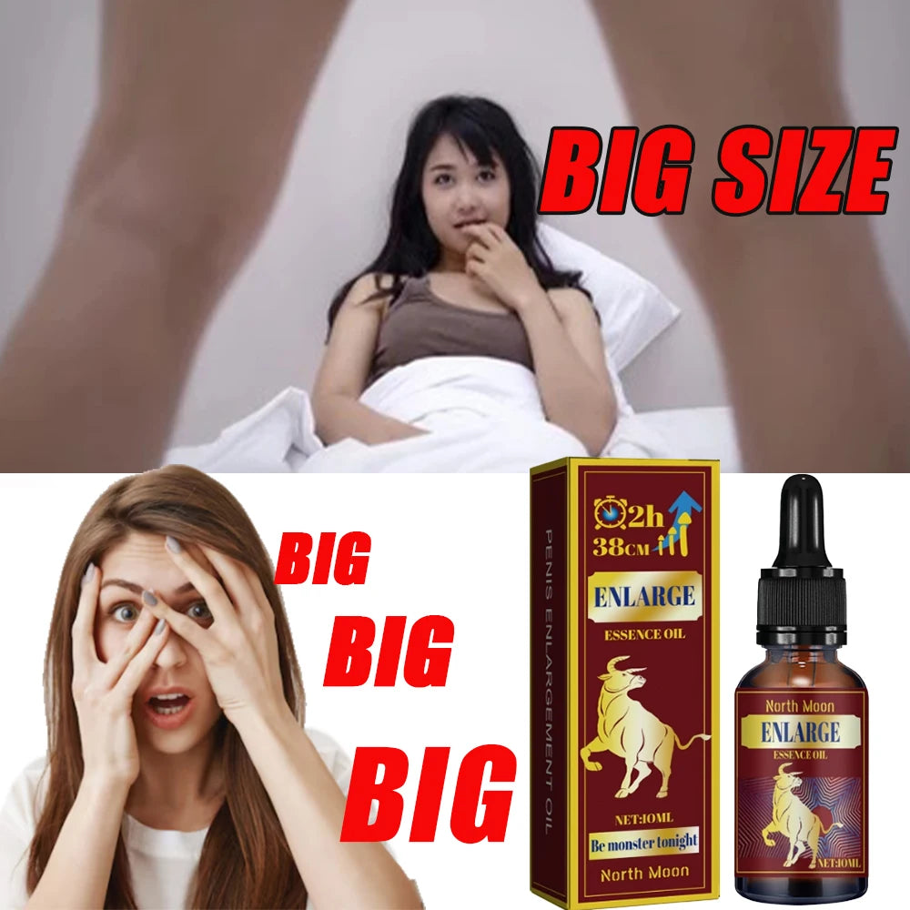 Man xxl penis enlarge Massage oil Men Essential Oil Sexual Enhancement Oil Delay Boost Male Strength