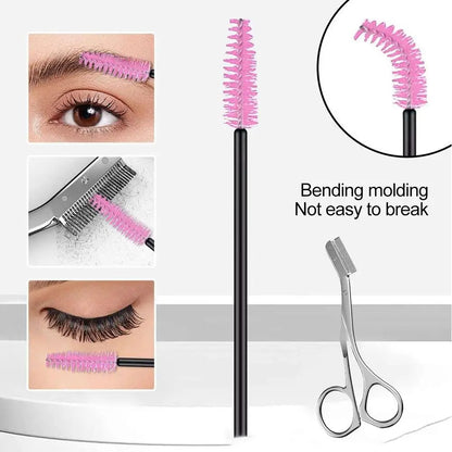 Manual Eyebrow Trimmer For Women Stainless Steel Eyebrow Scissor With Comb Brush Daily Brow Hair Removal Beauty Makeup Tool