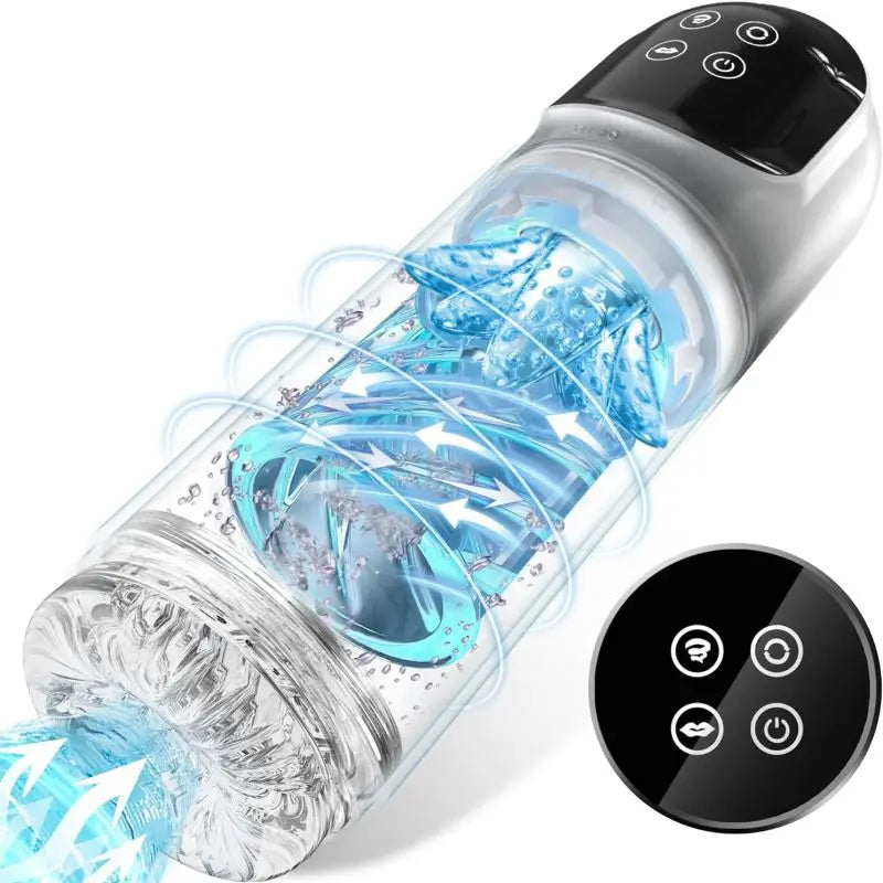 GtoozaMasturbator Male Vibration Rotary sucking Honeycomb male masturbator penis thrusting exercise adul Men's Masturbation Products gtooza.com