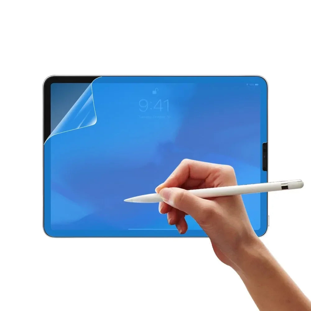 Matte Writing on Paper Screen Protector for Apple iPad Pro 11 12.9 2024 iPad Air 4 5 2 3 Mini 6 7 Paper Feel Film Accessories