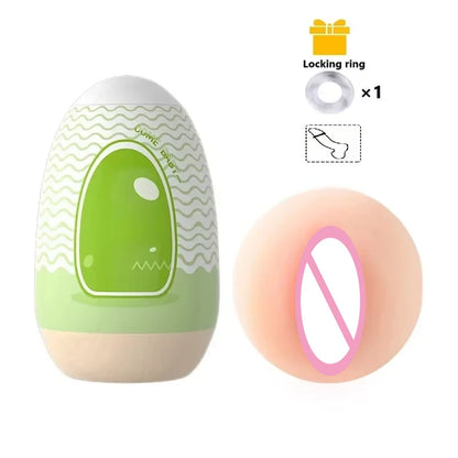 Men's Masturbation Cup Eggs Pocket Pussy Penile Massage Exercise Vagina Masturbator Sexmachine Sex Toy  Men 6 Styles Portable