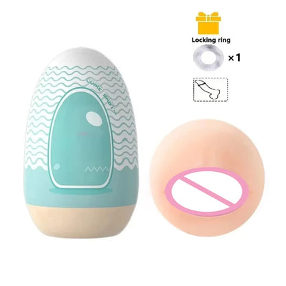 Men's Masturbation Cup Eggs Pocket Pussy Penile Massage Exercise Vagina Masturbator Sexmachine Sex Toy  Men 6 Styles Portable