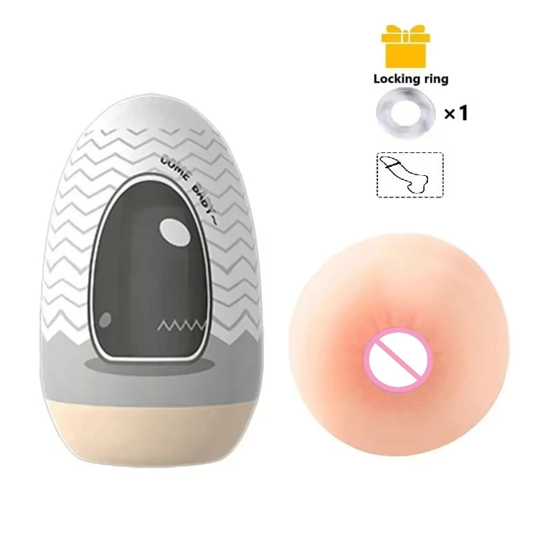 Men's Masturbation Cup Eggs Pocket Pussy Penile Massage Exercise Vagina Masturbator Sexmachine Sex Toy  Men 6 Styles Portable