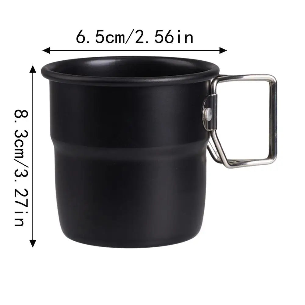 PC Metal Camping Cup Travel Outdoor Camping Mug Camping Accessories Wear-Re