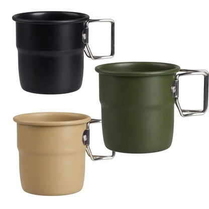 PC Metal Camping Cup Travel Outdoor Camping Mug Camping Accessories Wear-Re