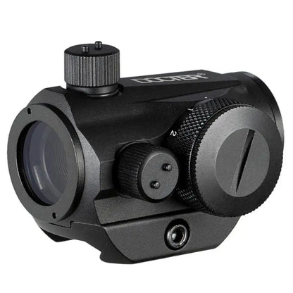 Mini 1X24 Rifescope Sight Illuminated Sniper Red Green Dot Sight With Quick Release Red Dot Scope 20mm Rali Mount Hunting