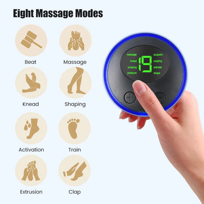 PC Mini Portable EMS Neck Massager Electric Neck Stretcher For  Cervical Mu